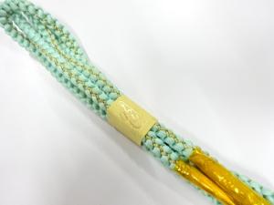 未使用品　正絹　手組帯締め